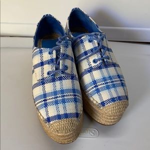 COPY - Tory Burch Espadrille Platform it comes with the original box.